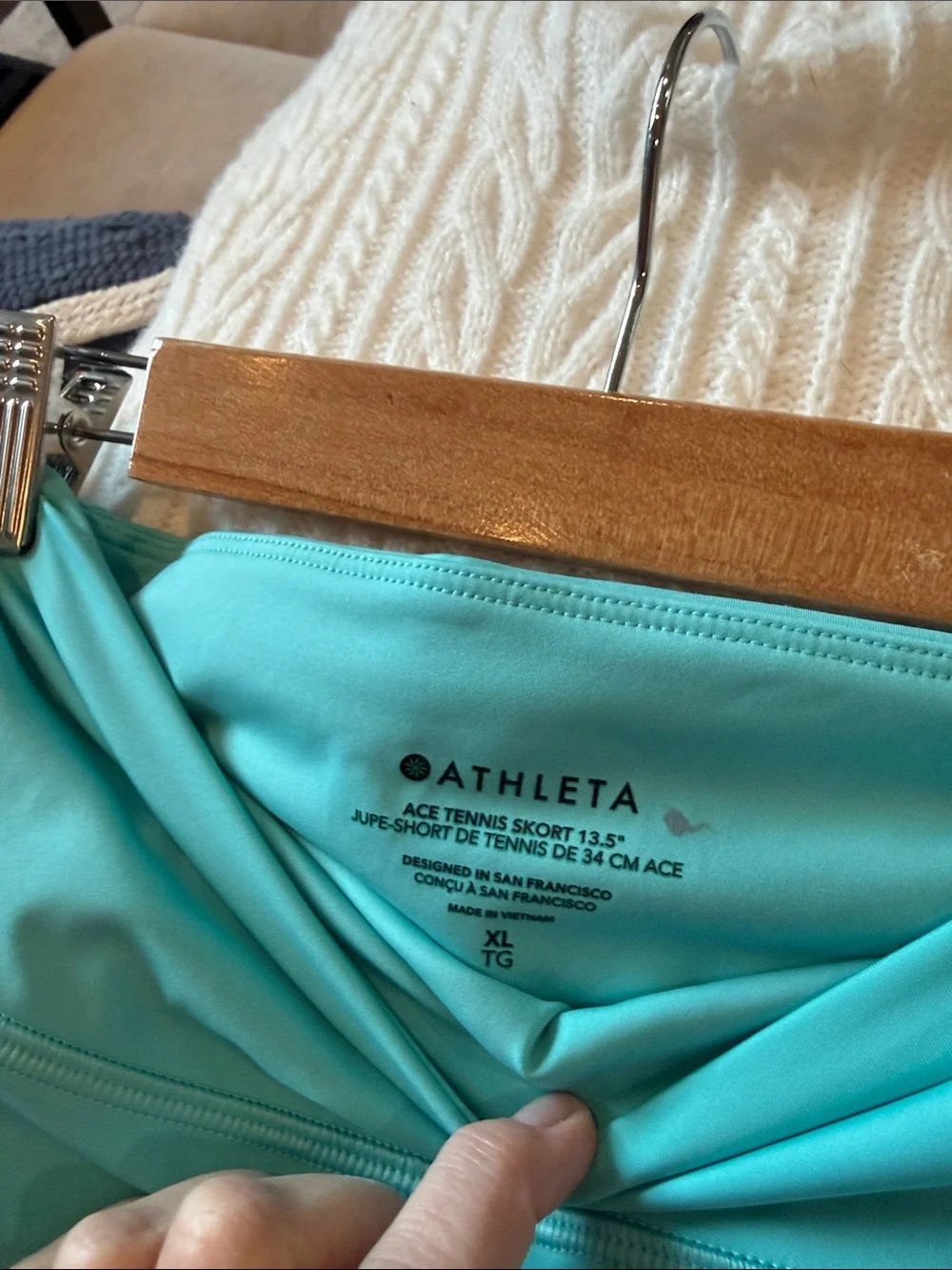 Athleta lightweight aqua